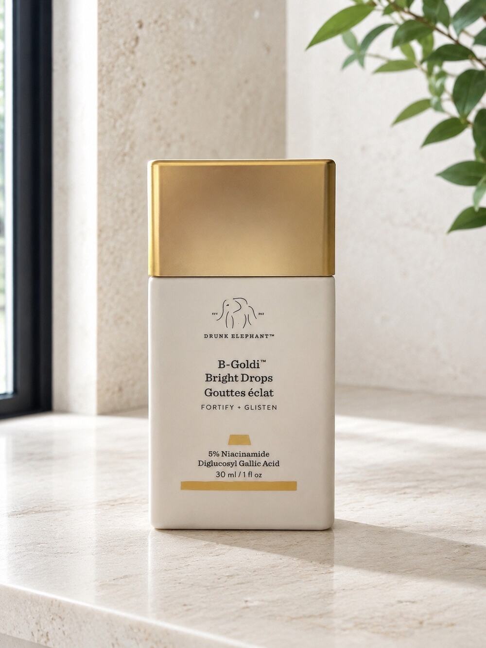 $39 New Drunk Elephant B-Goldi Bright Drops 30ml Full Size Niacinamide Glow